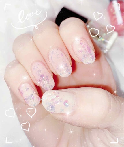 AC クイックドライベース&ハードナー/AC MAKEUP/ネイルベースコートを使ったクチコミ(2枚目)