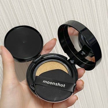 moonshot マイクロフィット クッションファンデのクチコミ「【使った商品】moonshotのマイクロフィット クッションファンデ
【崩れにくさ】かなり崩れ.....」（3枚目）