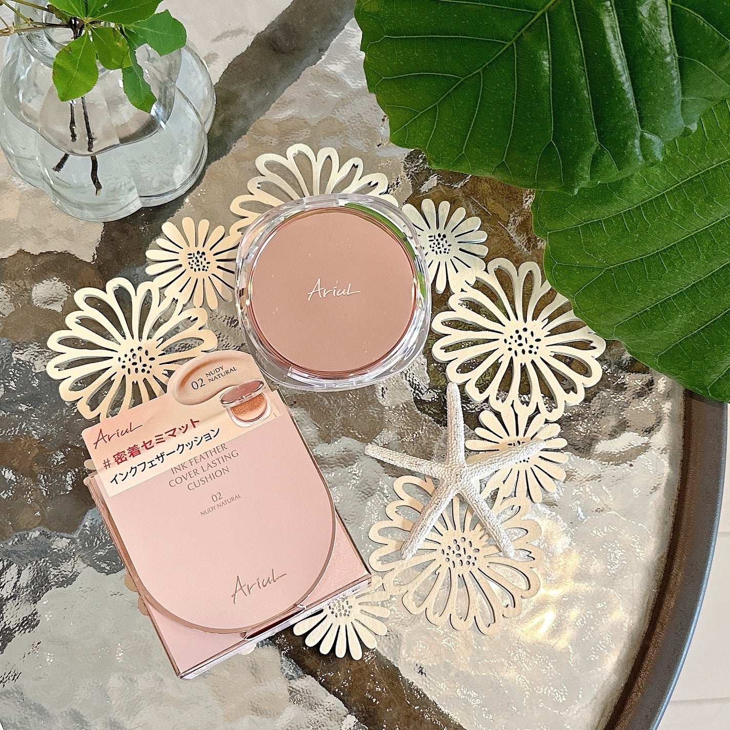 アリウル インクフェザーカバーラスティングクッション/Ariul/クッションファンデーションを使ったクチコミ(1枚目)