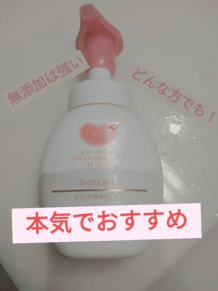 泡の洗顔料/カウブランド無添加/泡洗顔を使ったクチコミ(1枚目)