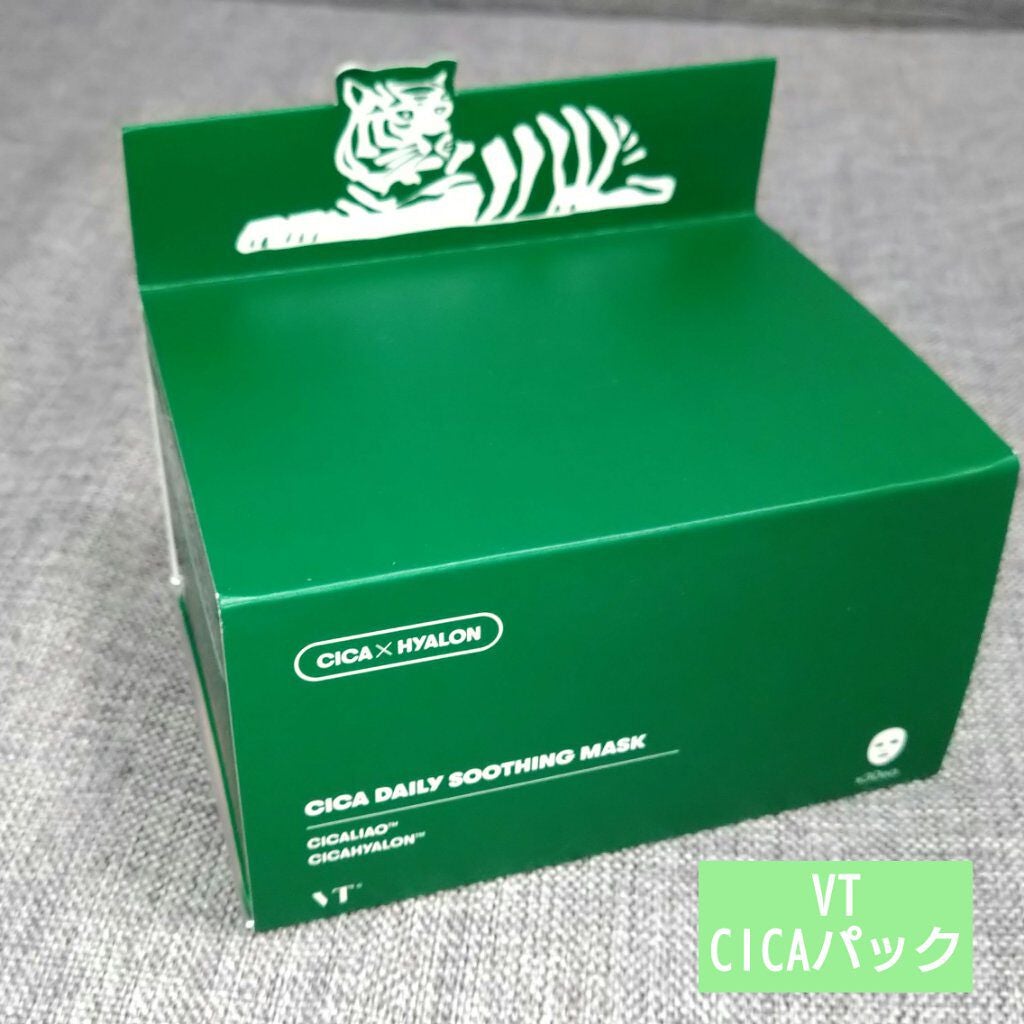 CICA デイリースージングマスク/VT/シートマスク・パックを使ったクチコミ(1枚目)