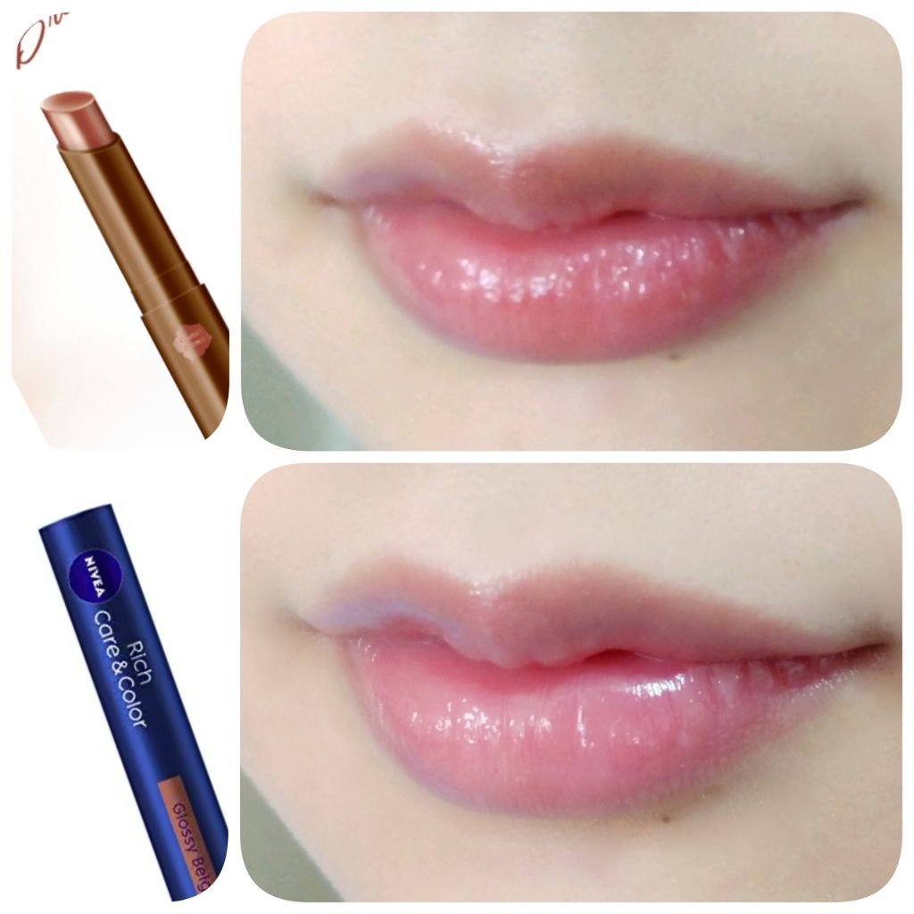 ニベア リッチケア＆カラーリップ/ニベア/リップクリームを使ったクチコミ（2枚目）