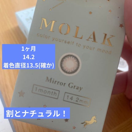 MOLAK 1month/MOLAK/1ヶ月(1MONTH)カラコンを使ったクチコミ(3枚目)