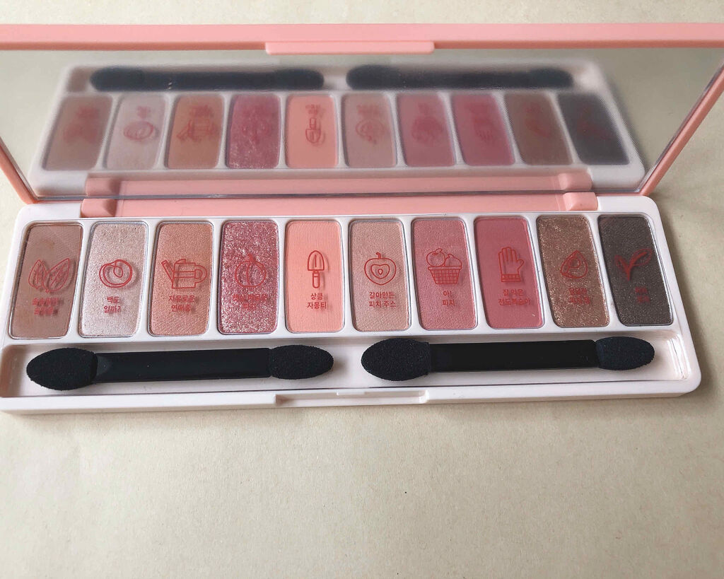 プレイカラー アイシャドウ/ETUDE/アイシャドウパレットを使ったクチコミ（2枚目）