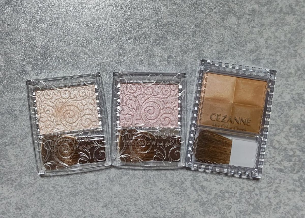 ミックスカラーチークN/CEZANNE/パウダーチークを使ったクチコミ（1枚目）