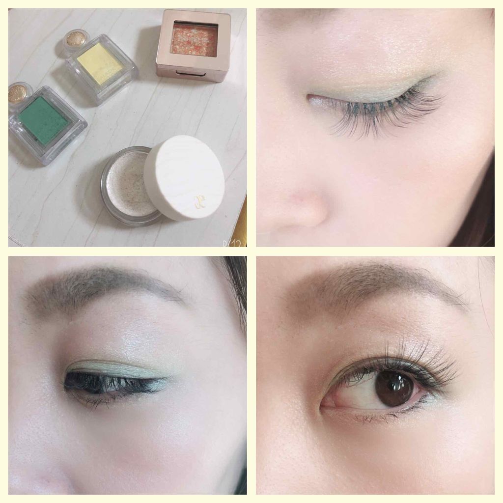 アイカラー フローデュウ/エレガンス クルーズ/ジェル・クリームアイシャドウを使ったクチコミ（2枚目）