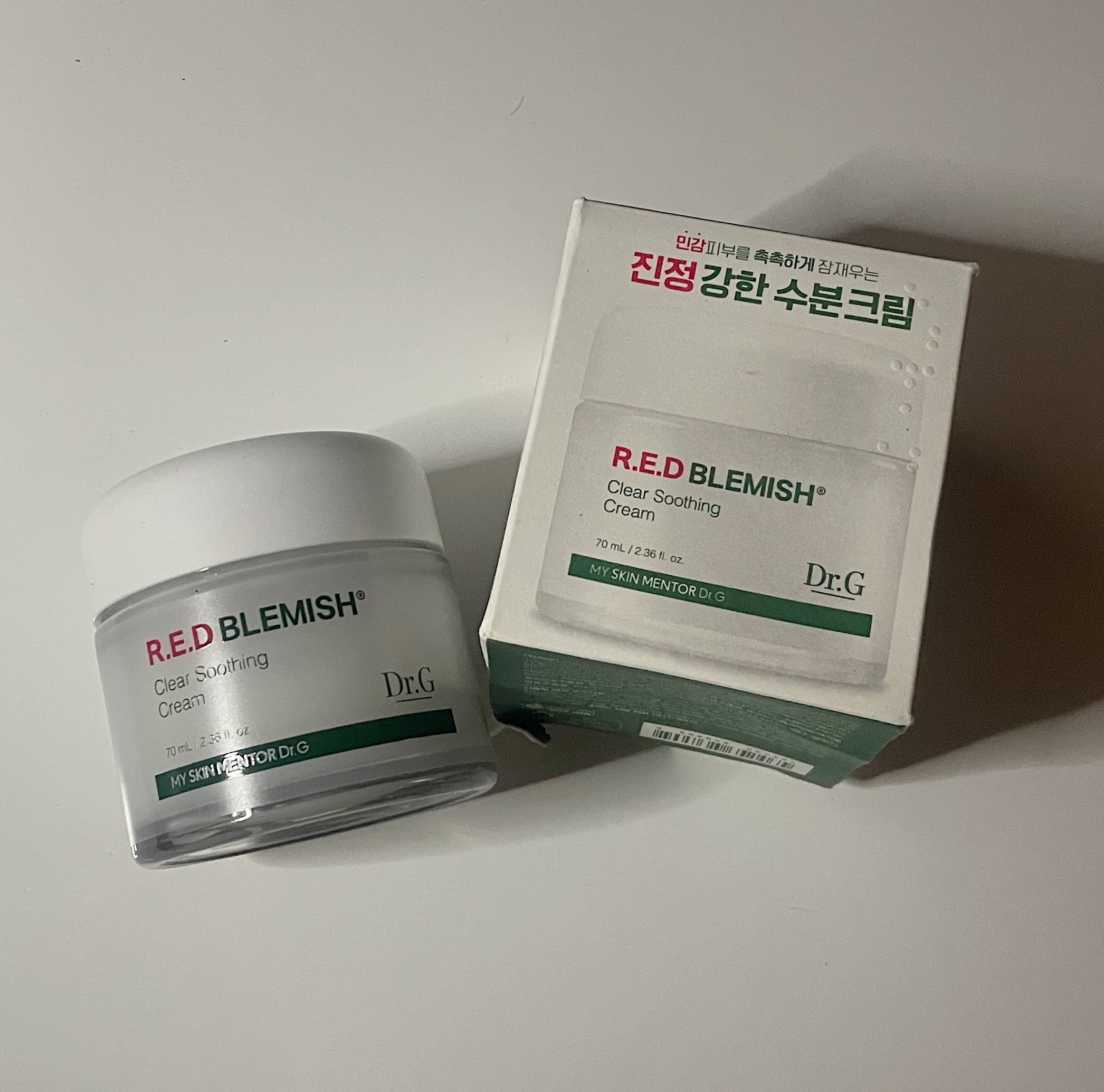 @dr.g_official_jp @dr.g_official 様よりいただきました✨

レッドブレミッシュ クリアスージングクリーム 50ml

ニキビ肌にも使える低刺激処方のクリーム🩶
長時間しっとりで、100時間持続される水分補給