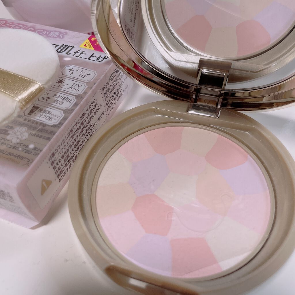 マシュマロフィニッシュパウダー ~Abloom~/キャンメイク/プレストパウダーを使ったクチコミ(1枚目)