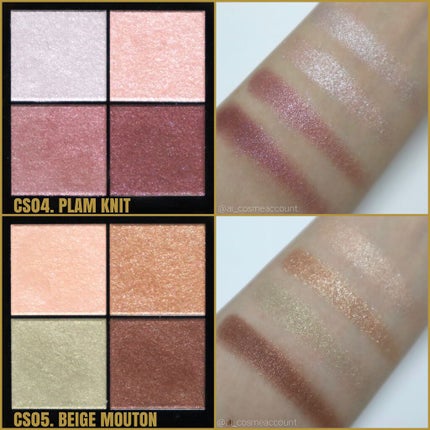 リアルクローズシャドウ/excel/アイシャドウパレットを使ったクチコミ(5枚目)