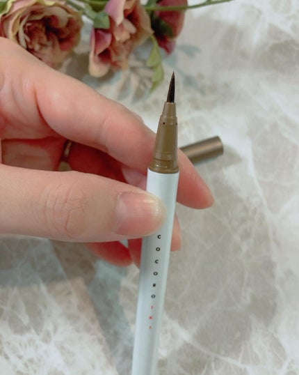 アイデザインライナー/COCOROIKI/リキッドアイライナーを使ったクチコミ(2枚目)