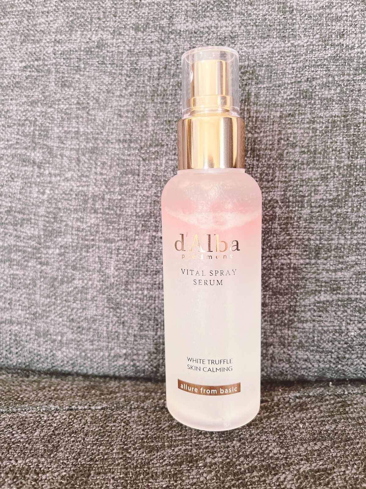 ダルバ ホワイトトリュフファーストスプレーセラム/ダルバ/ミスト状化粧水を使ったクチコミ（2枚目）