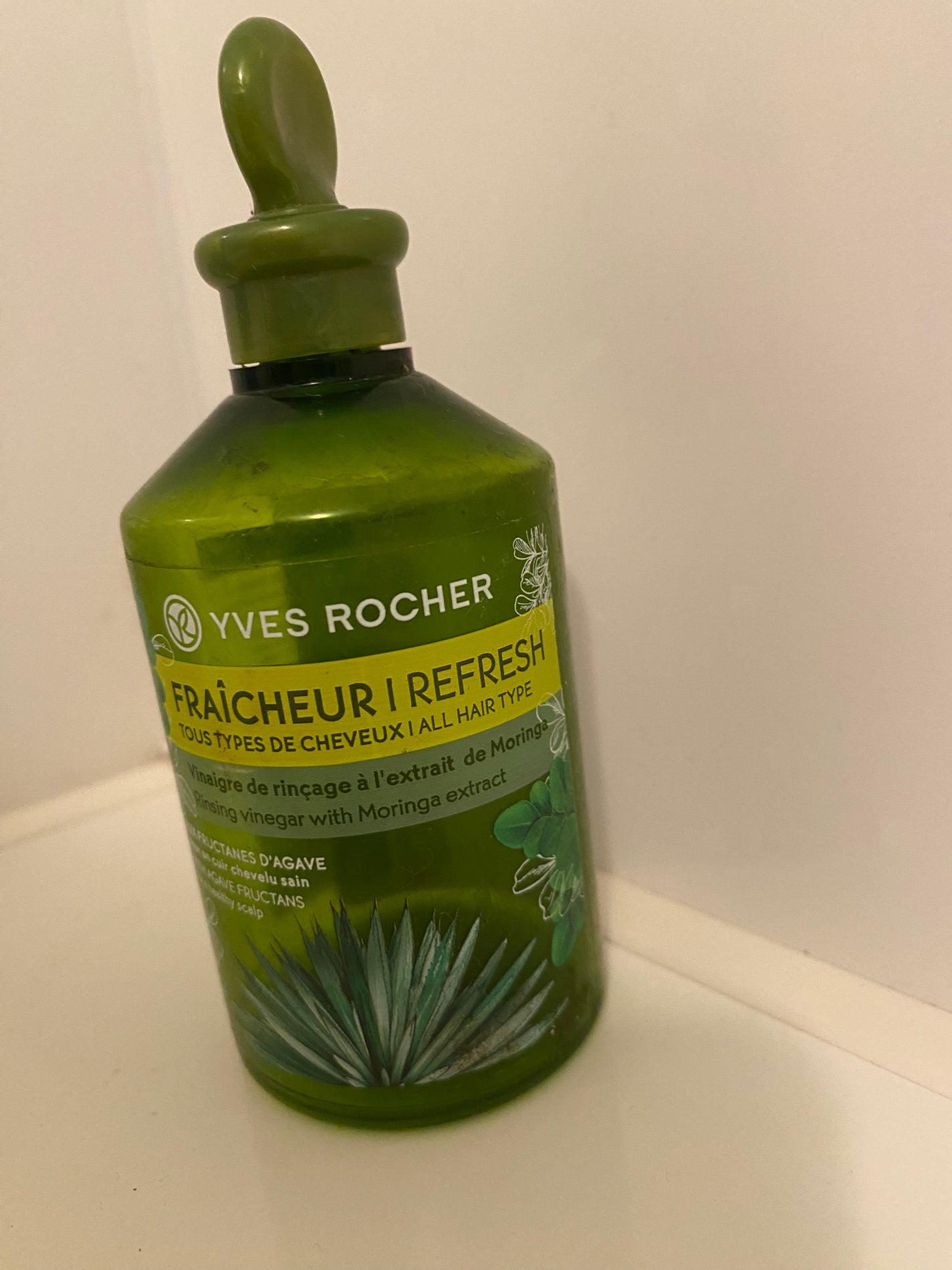 リンシングビネガー ピュアリフレッシュ うるツヤモリンガ /イヴ・ロシェ/洗い流すヘアトリートメントを使ったクチコミ(2枚目)