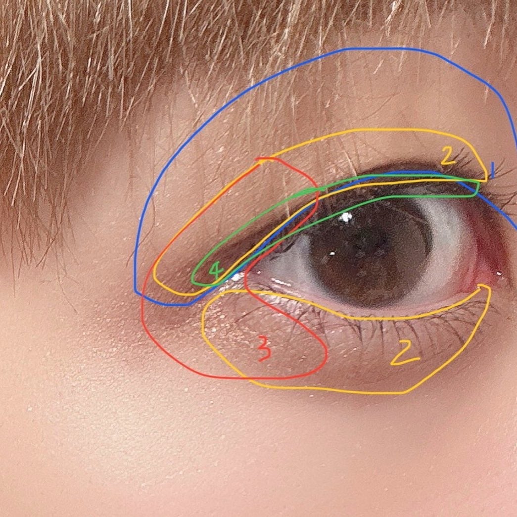 デザイニングブラウンアイズ/KATE/アイシャドウパレットを使ったクチコミ(5枚目)