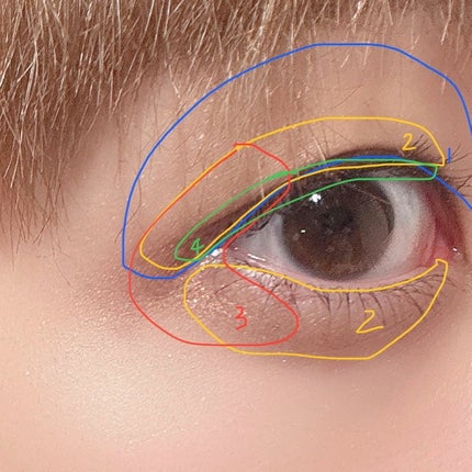 デザイニングブラウンアイズ/KATE/アイシャドウパレットを使ったクチコミ(5枚目)