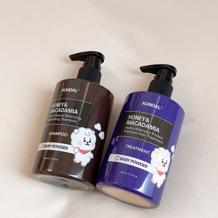 ハニー&マカデミアシャンプー/トリートメント /KUNDAL/シャンプー・コンディショナーを使ったクチコミ(2枚目)