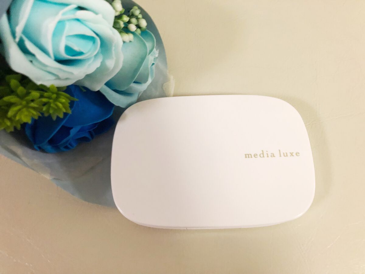 パウダーファンデーション/media luxe/パウダーファンデーションを使ったクチコミ(1枚目)