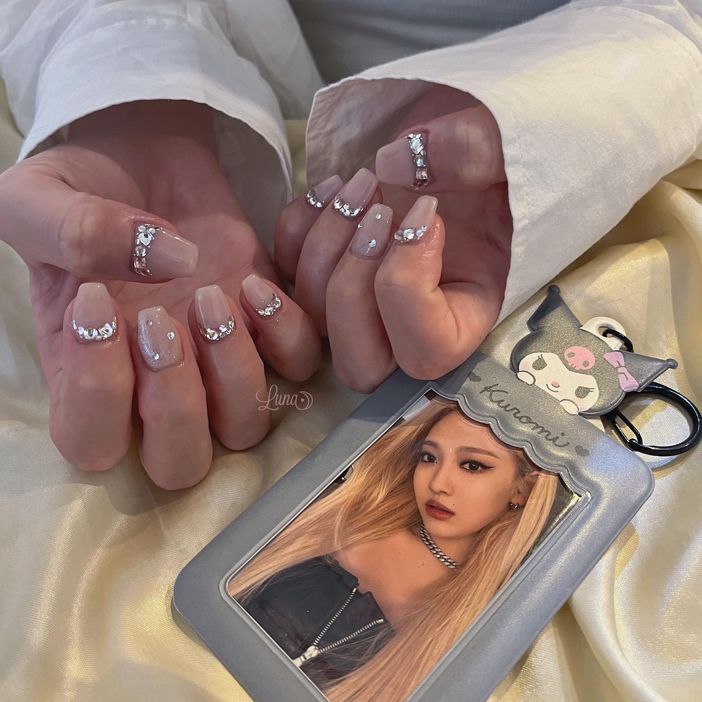 #ジェルネイル,#ワンカラーネイル,#ニュアンスネイル,#うるうるネイル,#ちゅるんネイル,#シンプルネイル,#パーツネイル,#透け感ネイル,#クリアネイル,#ぷっくりネイル,#ちぐはぐネイル,#韓国ネイル,#きらきらネイル,#うるつやネイル,#フレンチガーリーネイル,#ベージュネイル,#ストーンネイル,#ピンクネイルのネイルデザイン