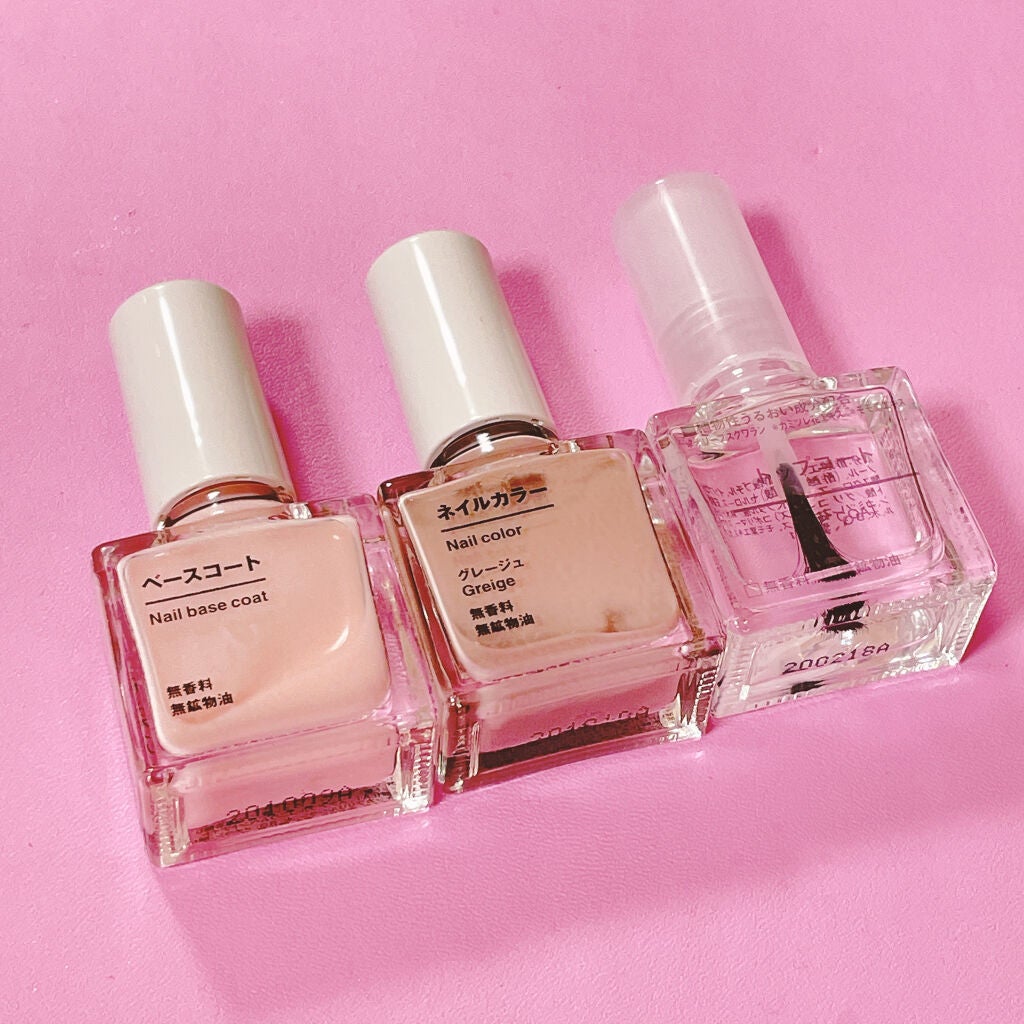 トップコート/無印良品/ネイルトップコートを使ったクチコミ(1枚目)