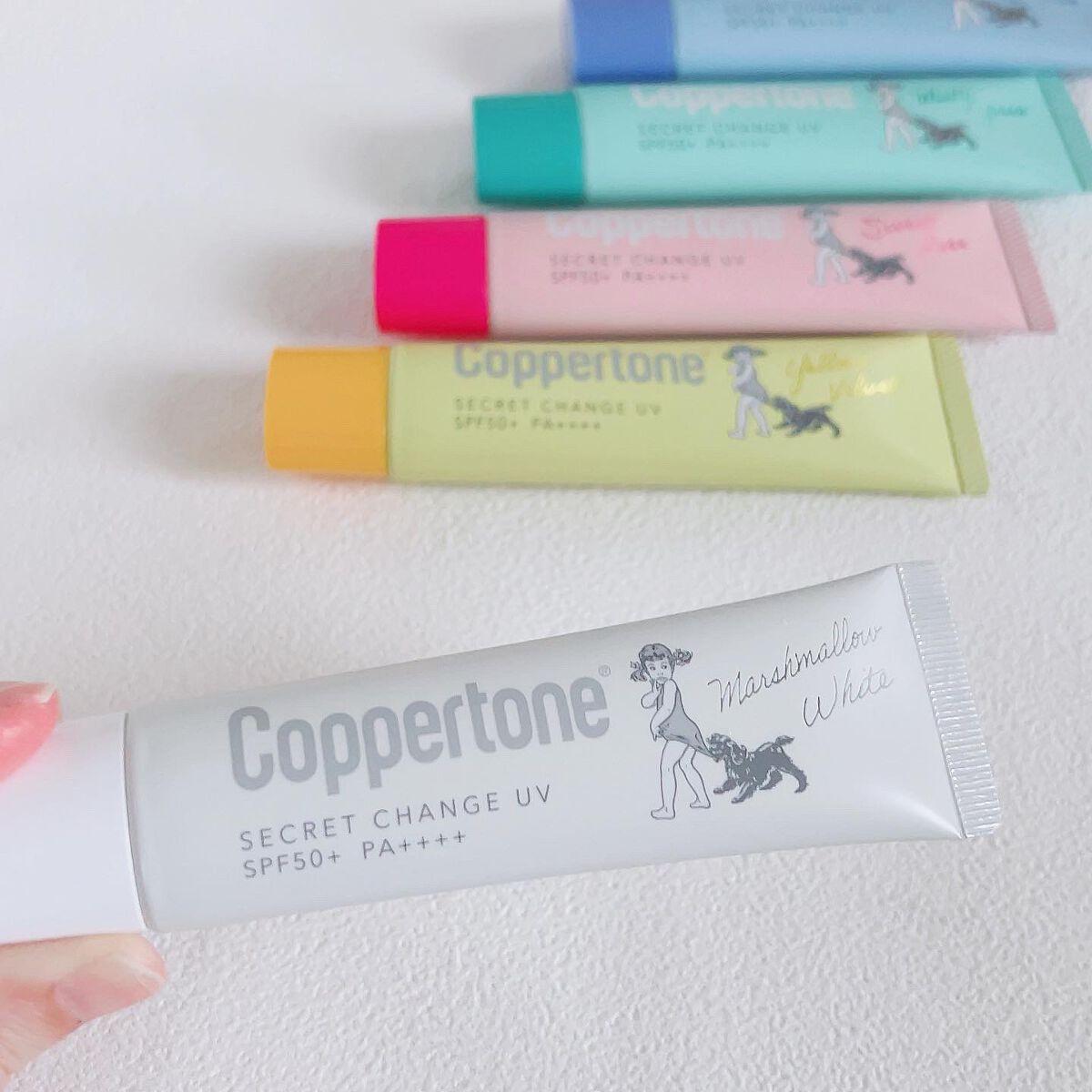 コパトーン シークレットチェンジUV ミスティグリーン/コパトーン/日焼け止めジェルを使ったクチコミ（3枚目）