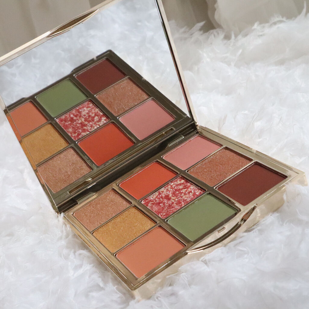 長相思シリーズ 9色アイシャドウパレット C07 アボカド/CATKIN/アイシャドウパレットを使ったクチコミ（2枚目）