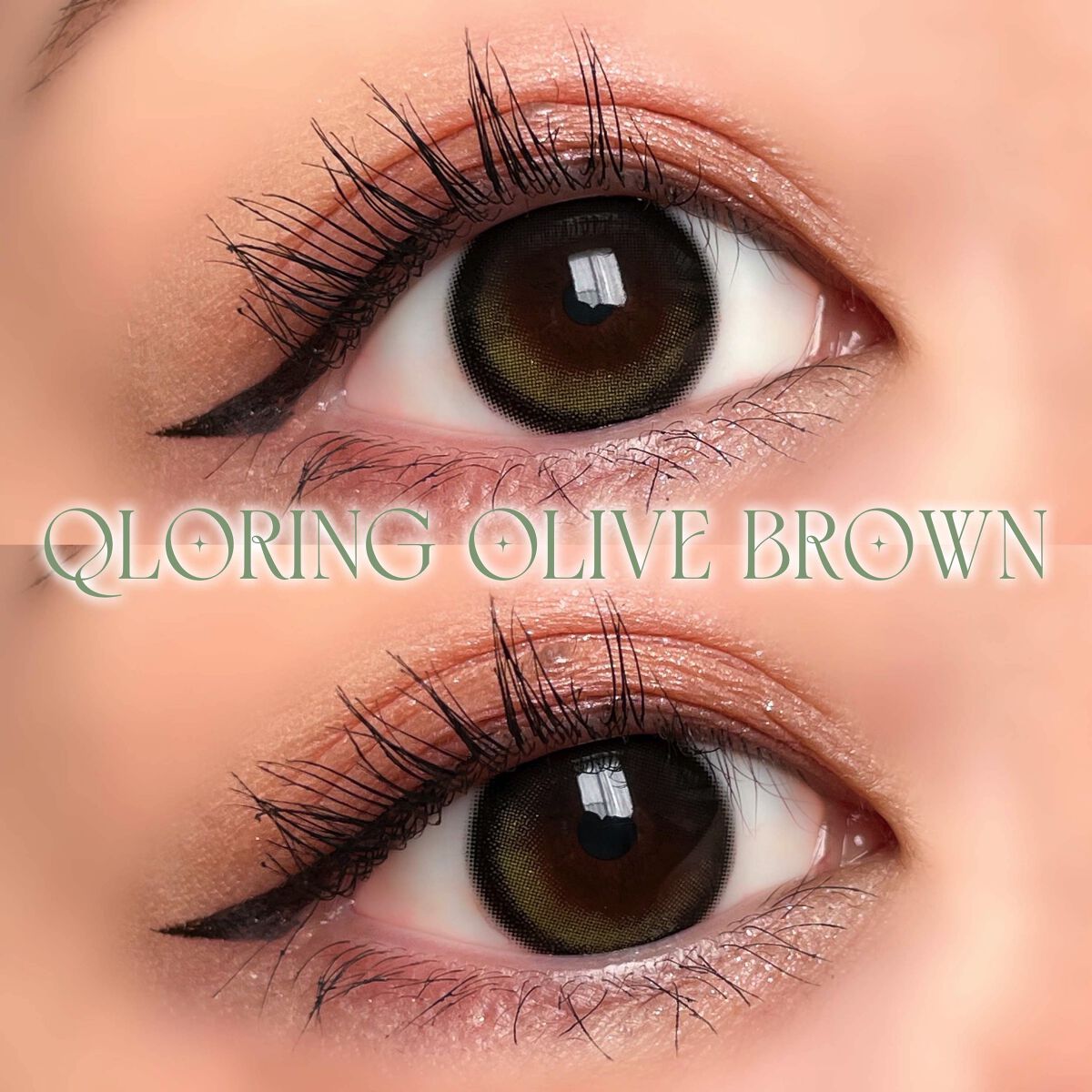 クローリングオリーブブラウン/LENSME/カラーコンタクトレンズを使ったクチコミ（3枚目）