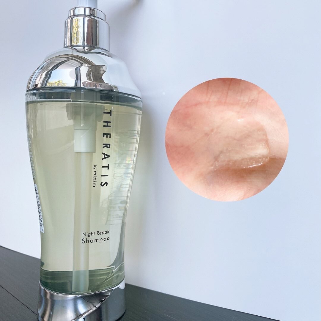 ナイトリペア シャンプー/ヘアトリートメント/THERATIS/シャンプー・コンディショナーを使ったクチコミ(2枚目)