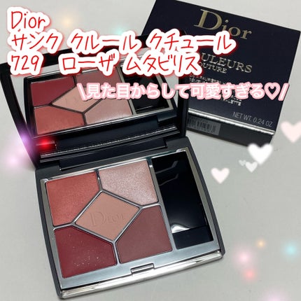 【旧】サンク クルール クチュール/Dior/アイシャドウパレットを使ったクチコミ(1枚目)