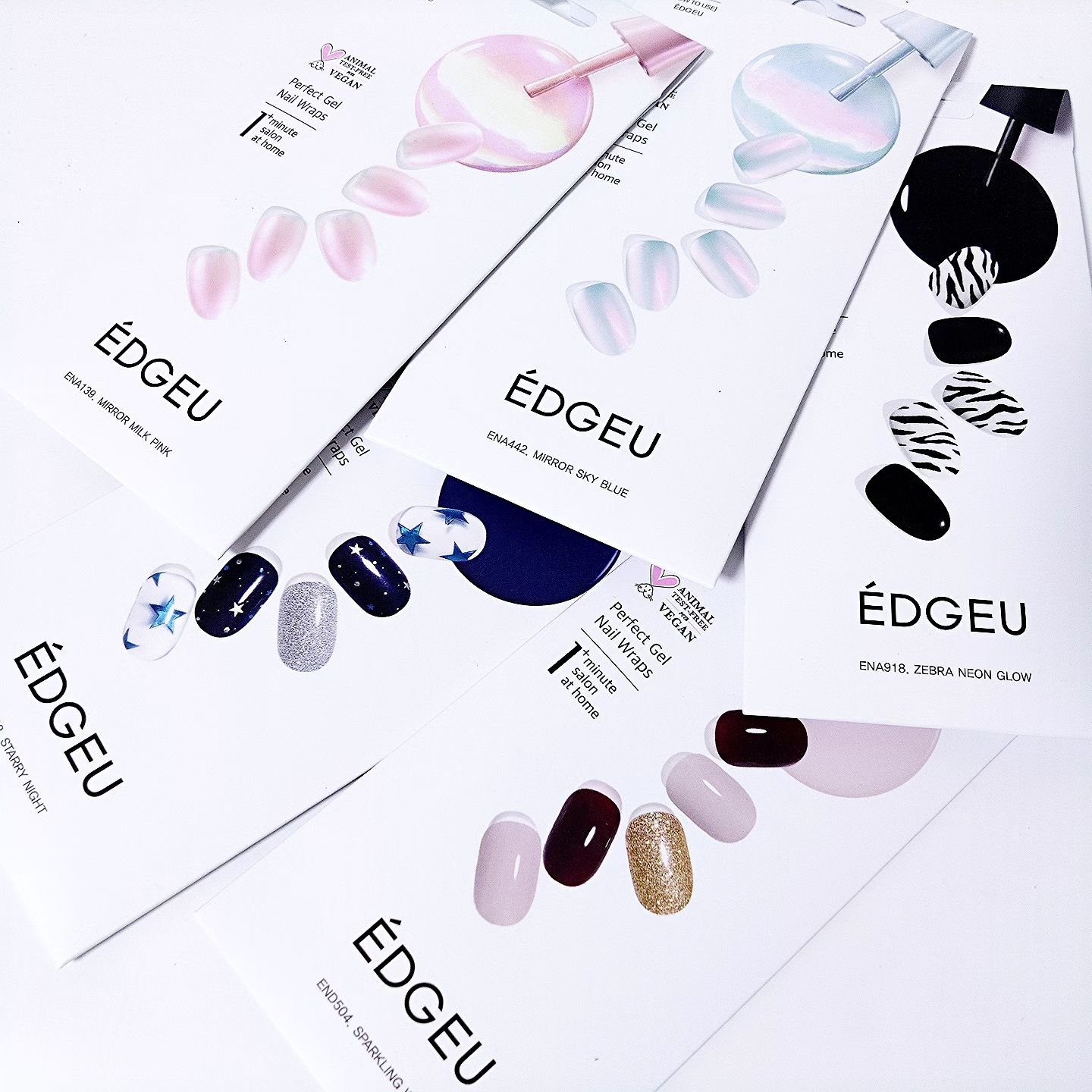 EDGEU ジェルネイルシール/EDGEU/ネイルシールを使ったクチコミ（2枚目）