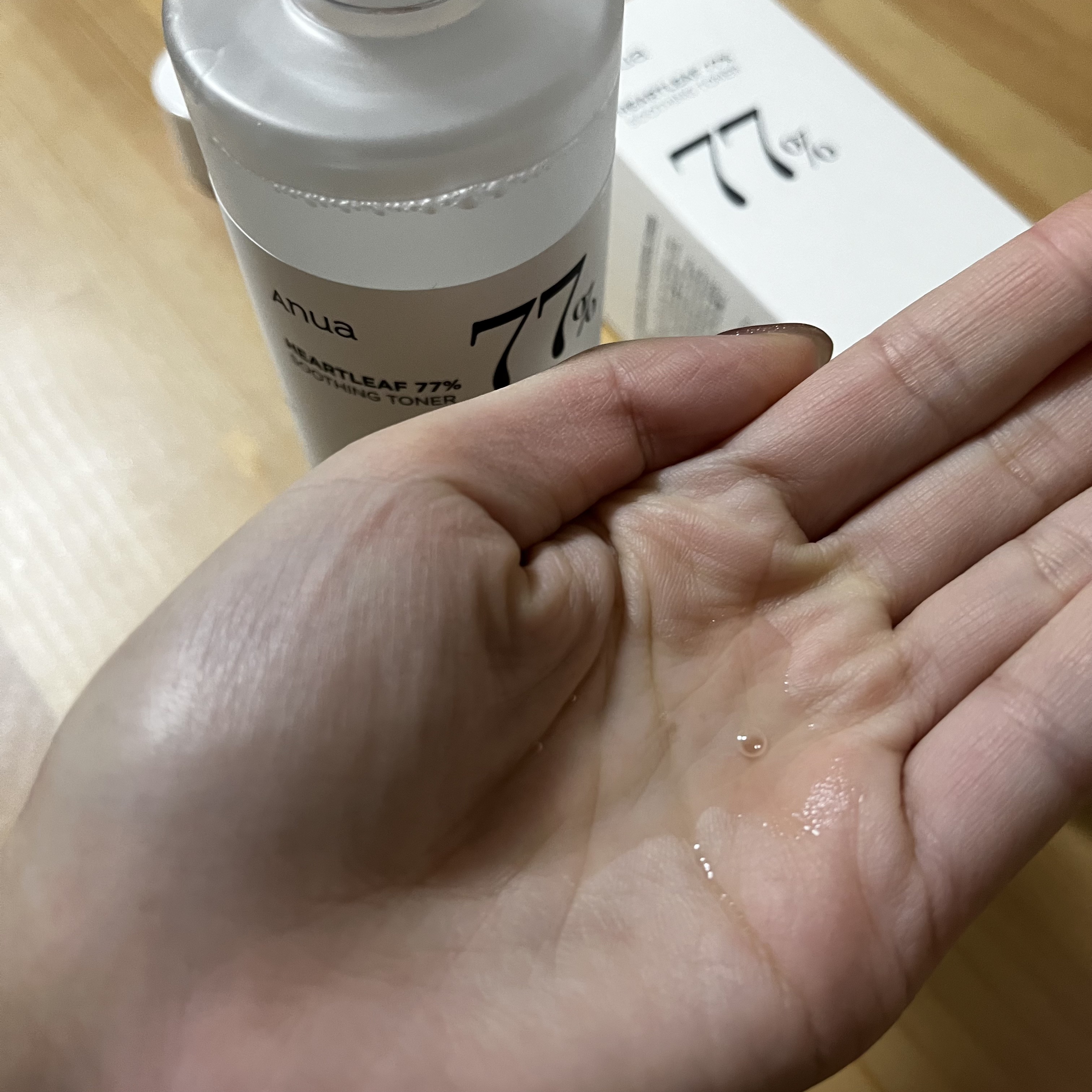 ドクダミ 77 スージングトナー/Anua/化粧水を使ったクチコミ（2枚目）