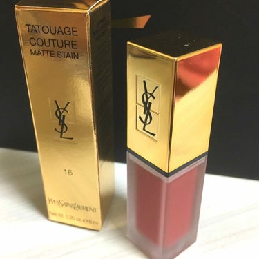 タトワージュ クチュール No.16 ヌードエンブレム/YVES SAINT LAURENT BEAUTE/口紅を使ったクチコミ（1枚目）