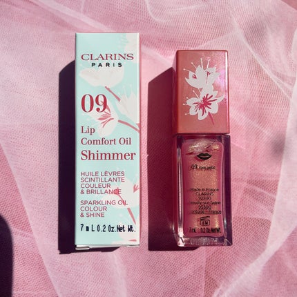 コンフォート リップオイル シマー/CLARINS/リップグロスを使ったクチコミ(7枚目)
