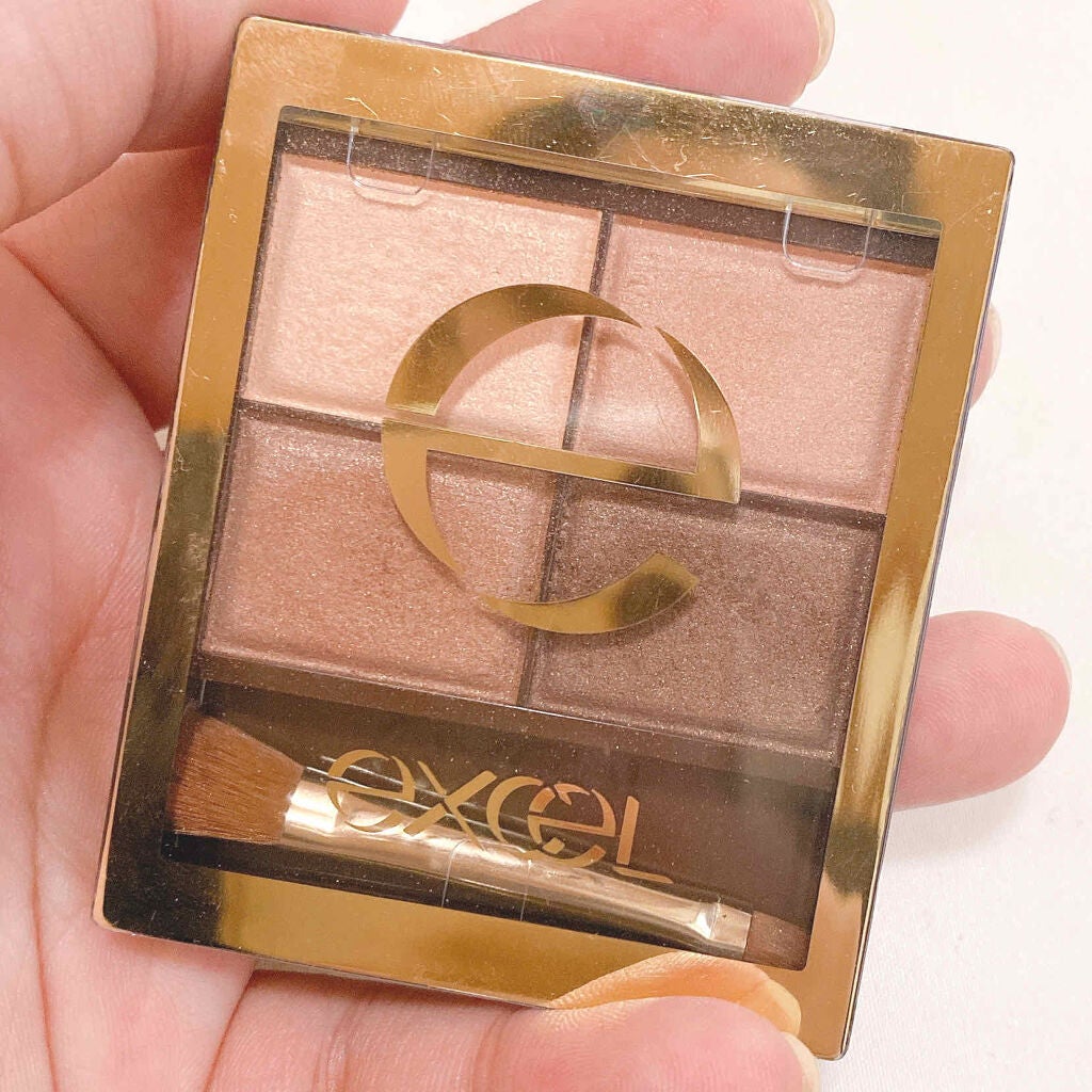 スキニーリッチシャドウ/excel/アイシャドウパレットを使ったクチコミ(1枚目)