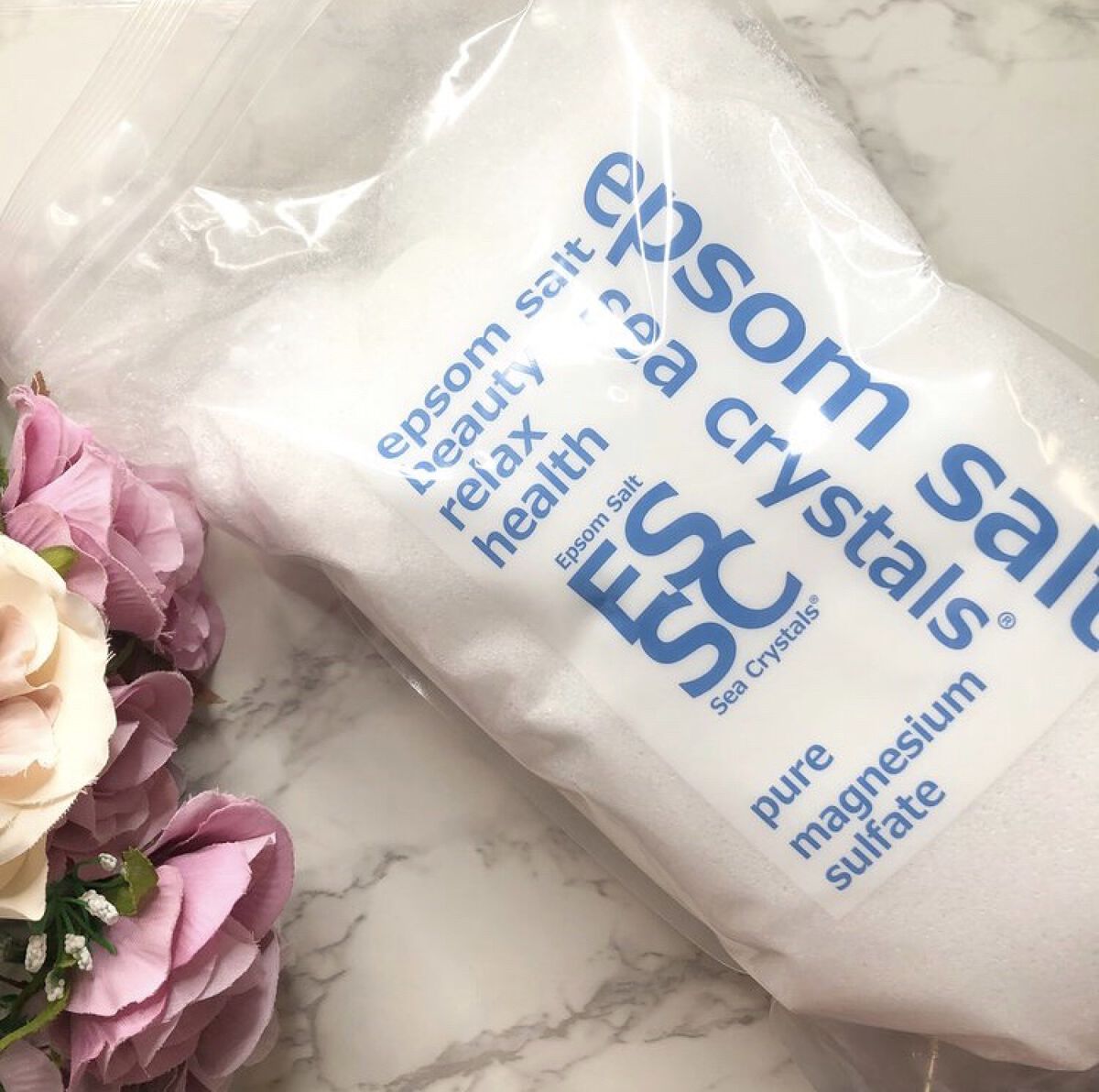 シークリスタルス エプソムソルト オリジナル/sea crystals/無機塩系入浴剤を使ったクチコミ（1枚目）