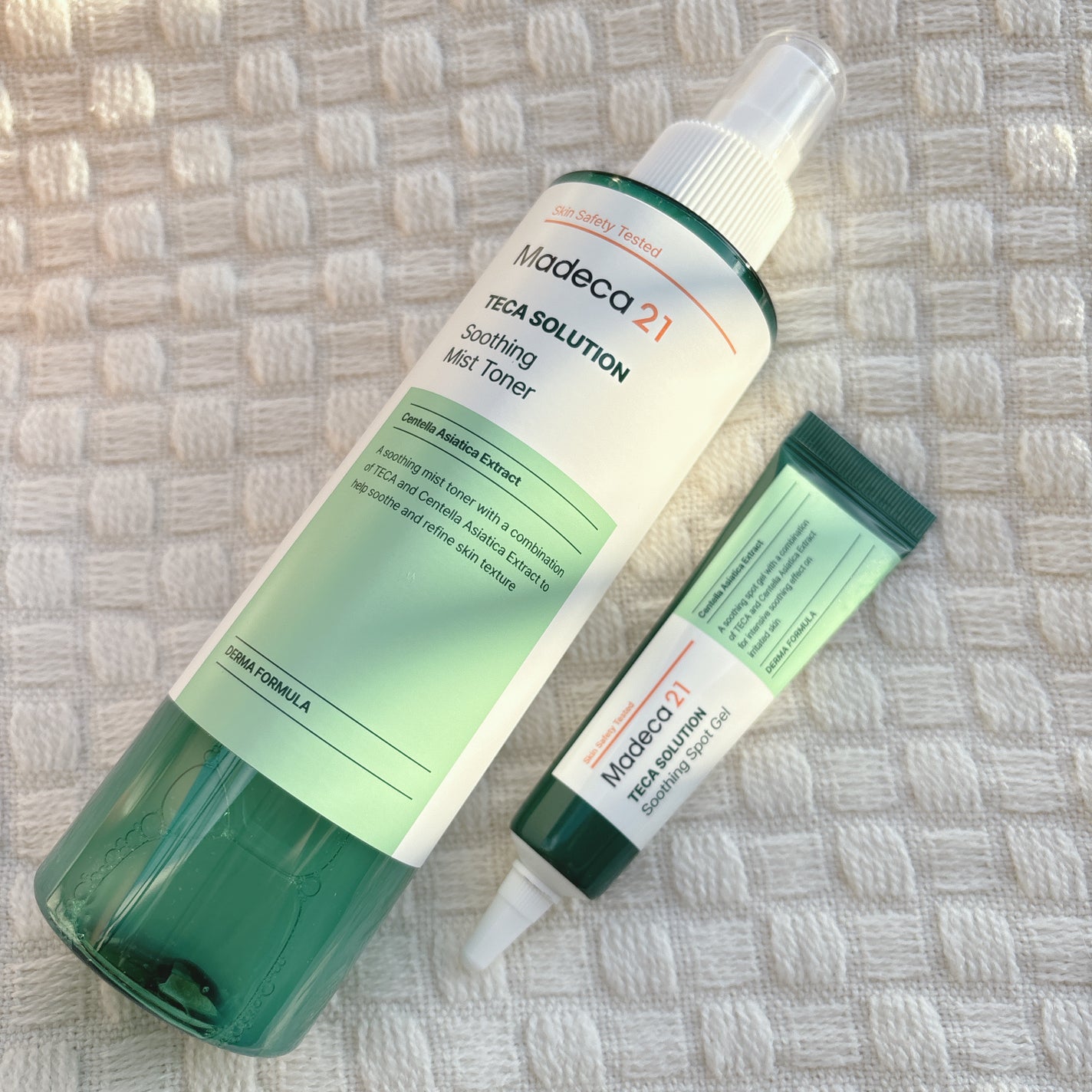 テカソルーションスージングミストトナー/Madeca21/ミスト状化粧水を使ったクチコミ(2枚目)