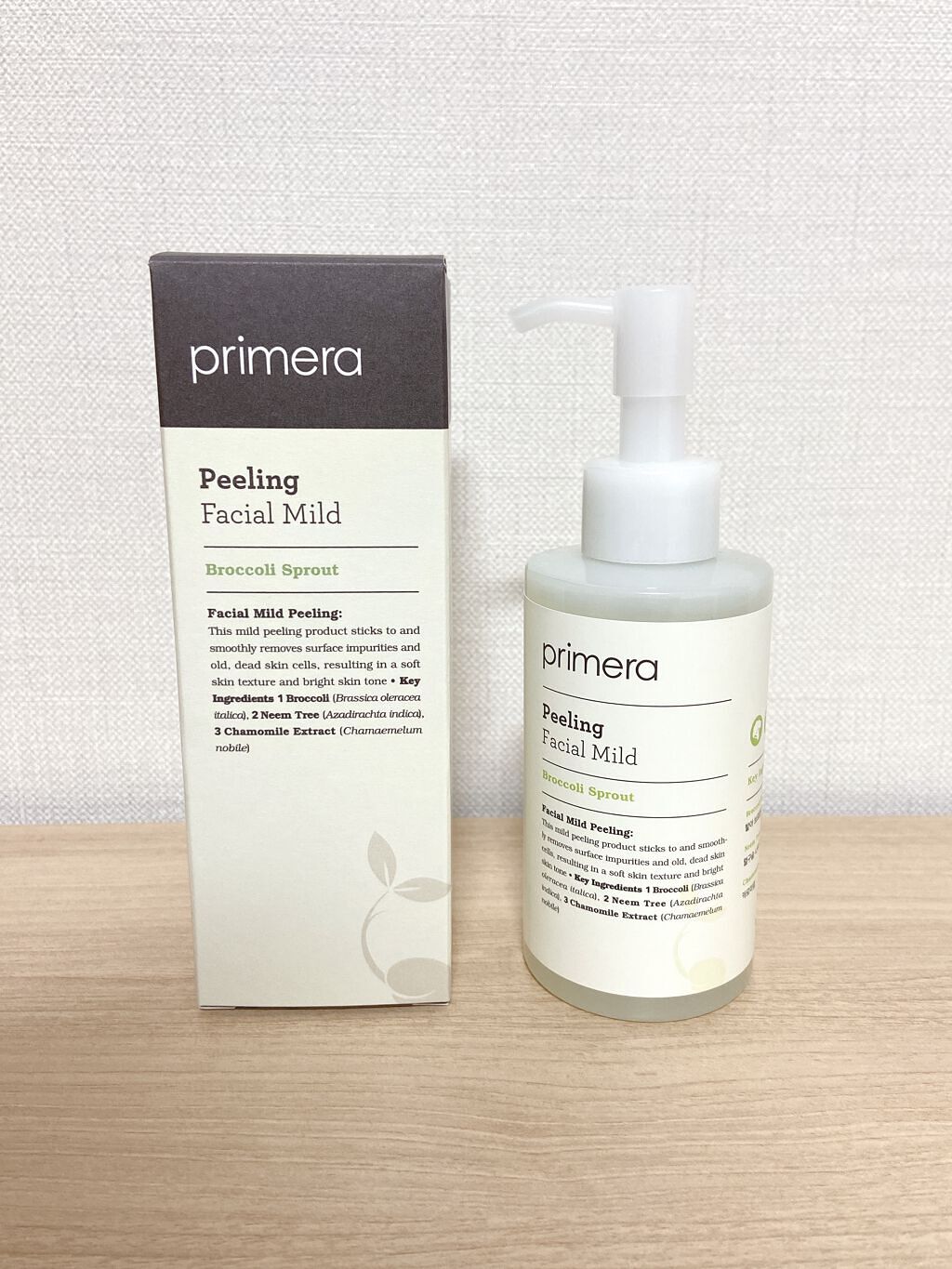 フェイシャルマイルドピーリング/primera/ピーリングを使ったクチコミ（1枚目）