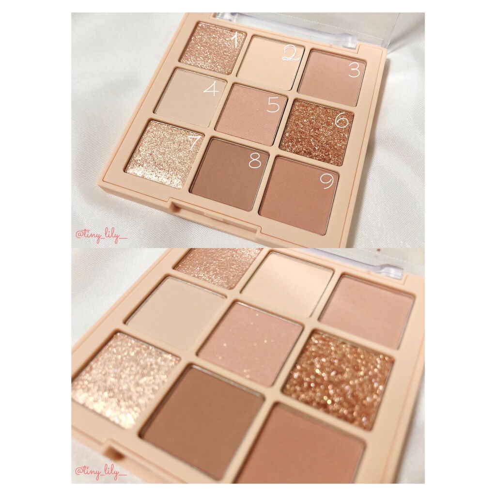 シャドウパレット/dasique/アイシャドウパレットを使ったクチコミ(3枚目)