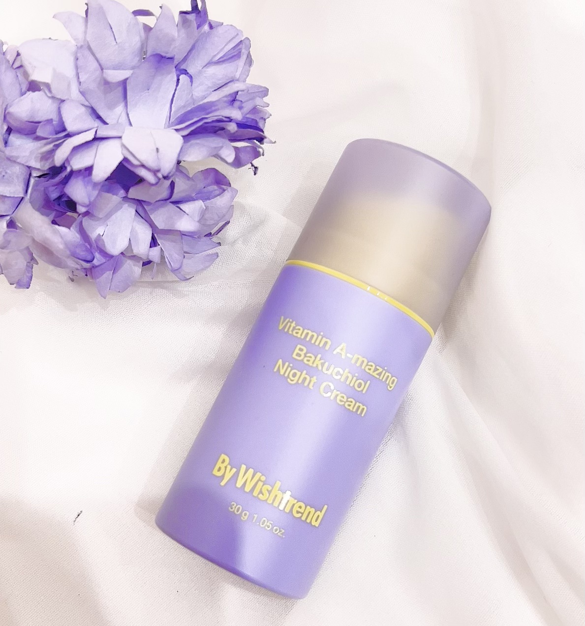 ビタミンA-mazingバクチオールナイトクリーム/By Wishtrend/フェイスクリームを使ったクチコミ（1枚目）