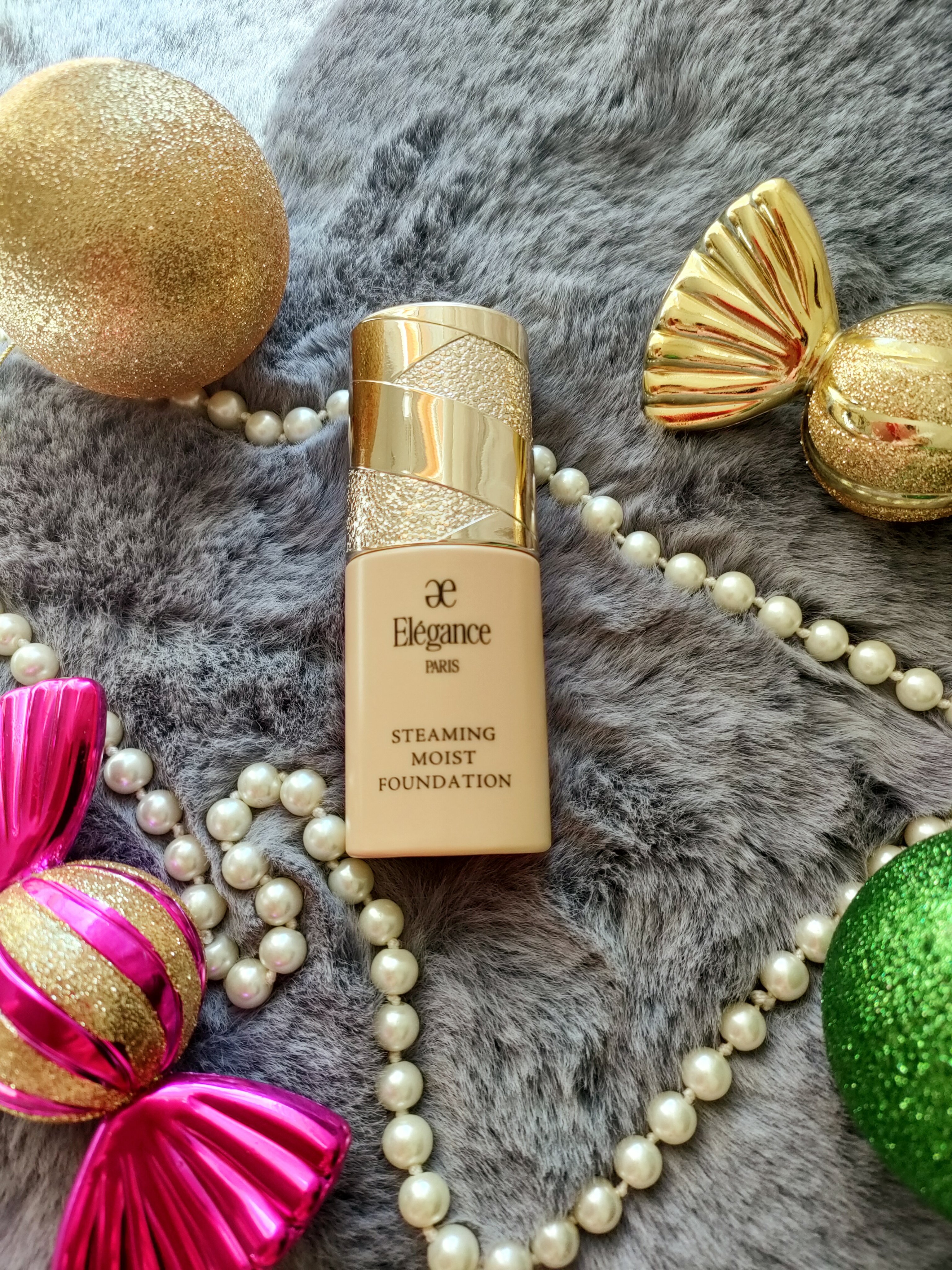 スティーミング モイスト ファンデーション/Elégance/リキッドファンデーションを使ったクチコミ（1枚目）