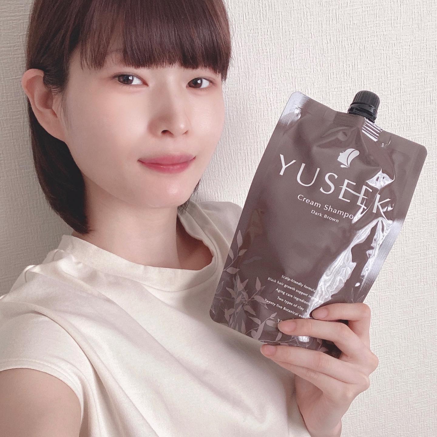 YUSEEK クリームシャンプー/YUSEEK/市販シャンプーを使ったクチコミ（1枚目）