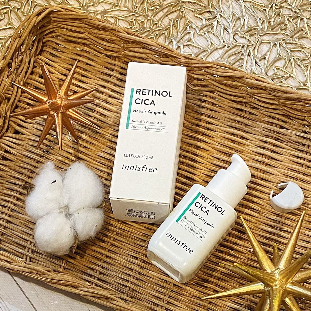 レチノール シカ リペア セラム/innisfree/美容液を使ったクチコミ(1枚目)