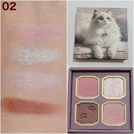 マイキティアイパレット/MilleFée/アイシャドウパレットを使ったクチコミ(3枚目)