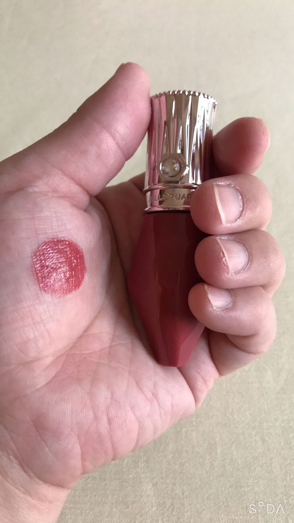 ルージュ クリスタル クリーミィホイップ　ティント/JILL STUART/リップティントを使ったクチコミ（3枚目）