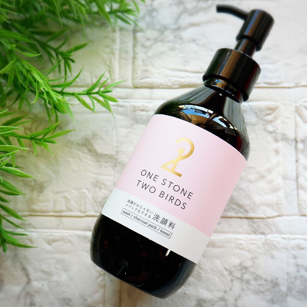 洗顔だけじゃない+パックもできる洗顔料/ONE STONE TWO BIRDS/その他洗顔料を使ったクチコミ(1枚目)