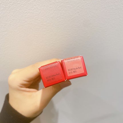 パウダールージュティント/ETUDE/口紅を使ったクチコミ(5枚目)