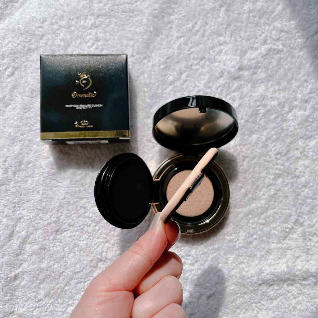 あっちゃん on LIPS 「#韓国コスメPRETTYSKINDRAMATICCUSHION..」(2枚目)