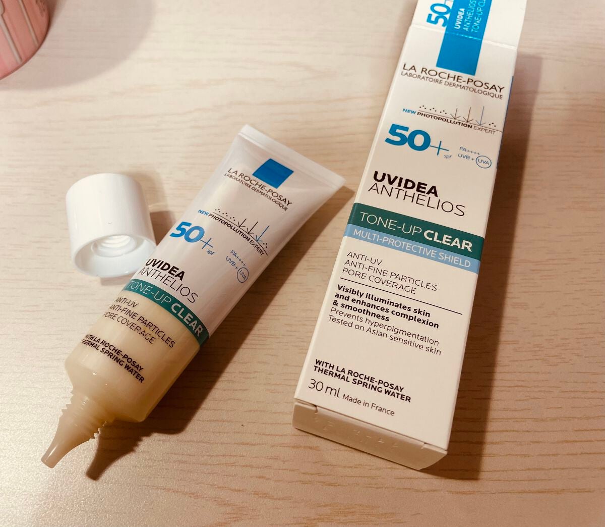 UVイデア XL プロテクショントーンアップ/ラ ロッシュ ポゼ/日焼け止めクリームを使ったクチコミ(1枚目)