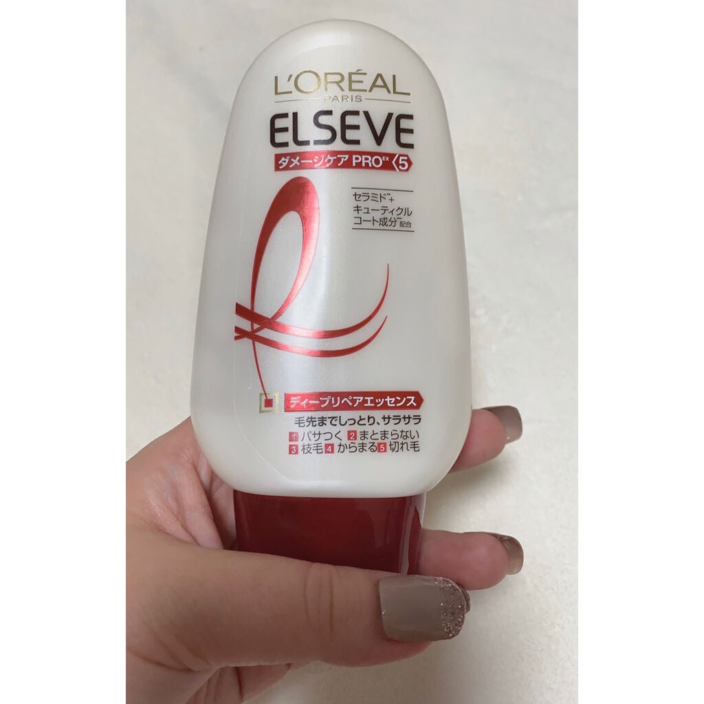 エルセーヴ ダメージケアPROEX ディープリペアエッセンス/ロレアル パリ/ヘアミルクを使ったクチコミ(1枚目)