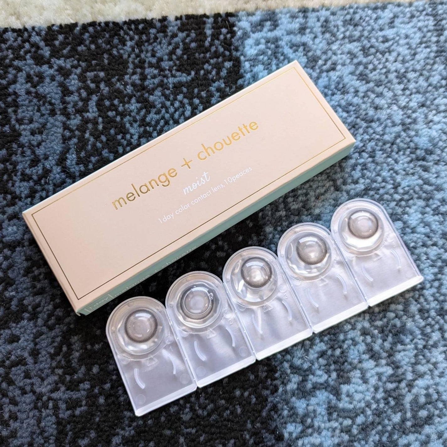 メランジェ シュエット ワンデー/melange+chouette/ワンデー(1DAY)カラコンを使ったクチコミ(4枚目)