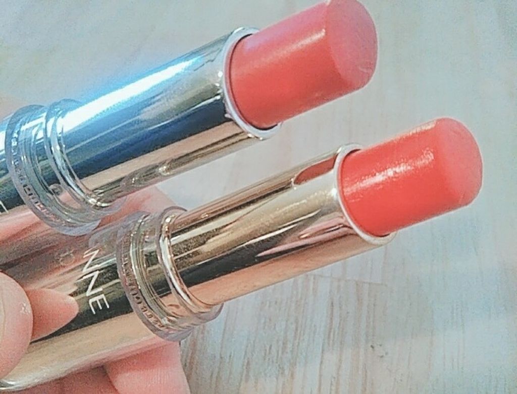 ラスティンググロスリップ/CEZANNE/口紅を使ったクチコミ（3枚目）