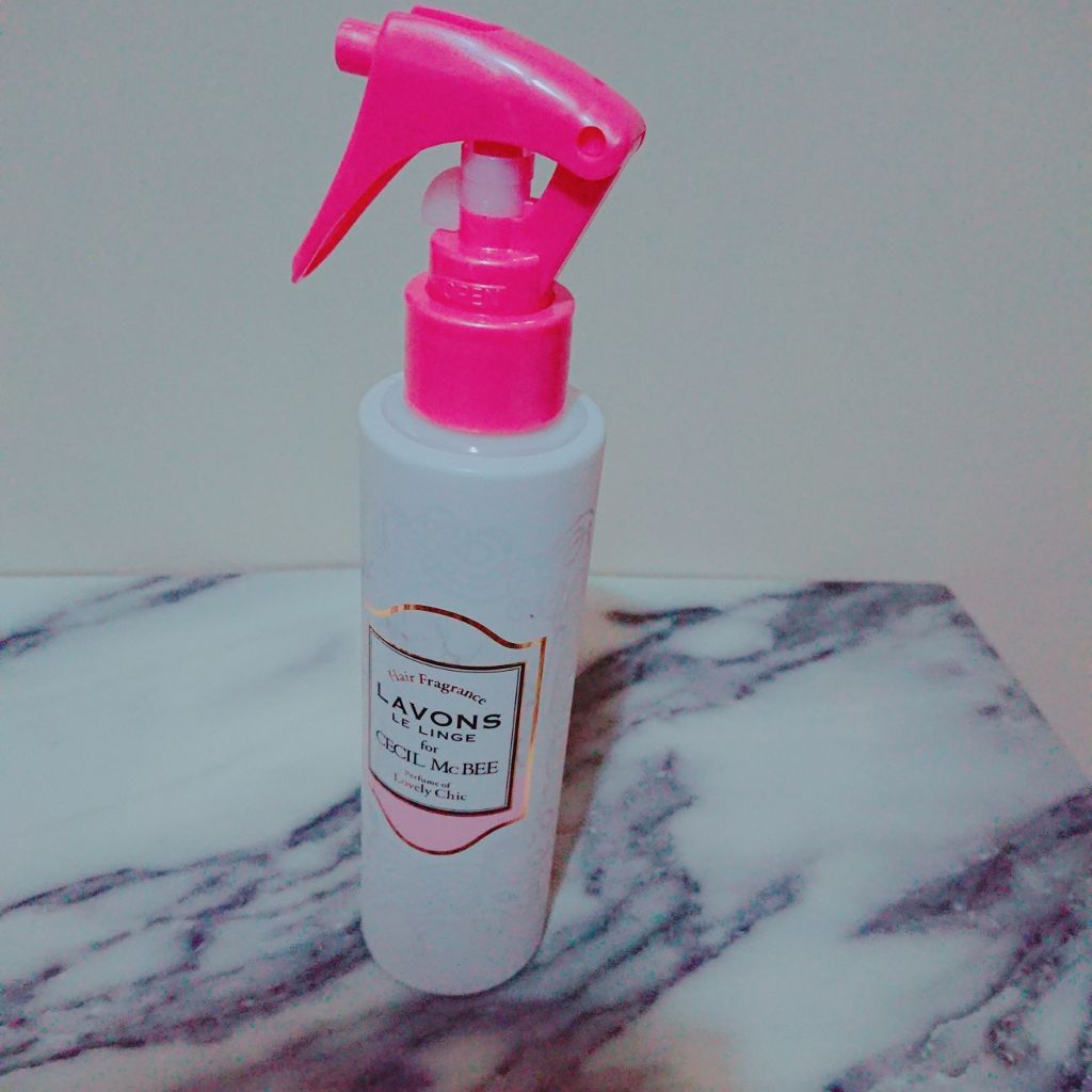 ラボン for CECIL MACBEE セシルマクビー ヘアフレグランスミスト ラブリーシック/ラボン/ヘアミストを使ったクチコミ(1枚目)